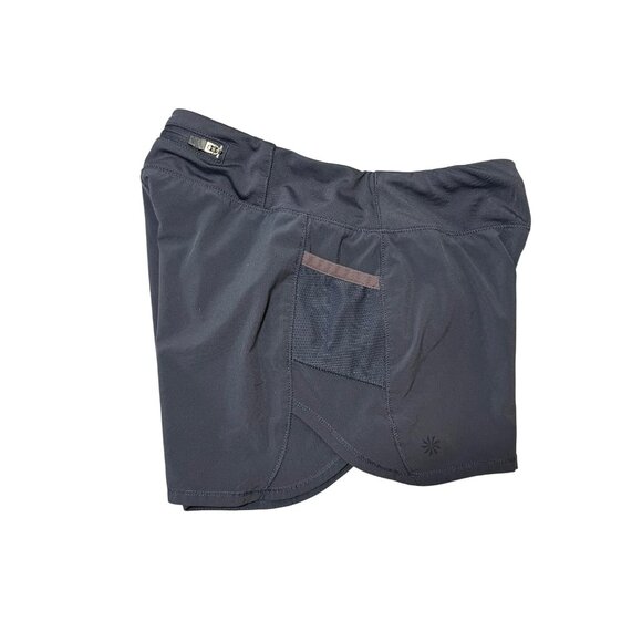 Athleta Girl Blue Record Breaker 3" Short Size Medium/8-10 - Picture 4 of 5